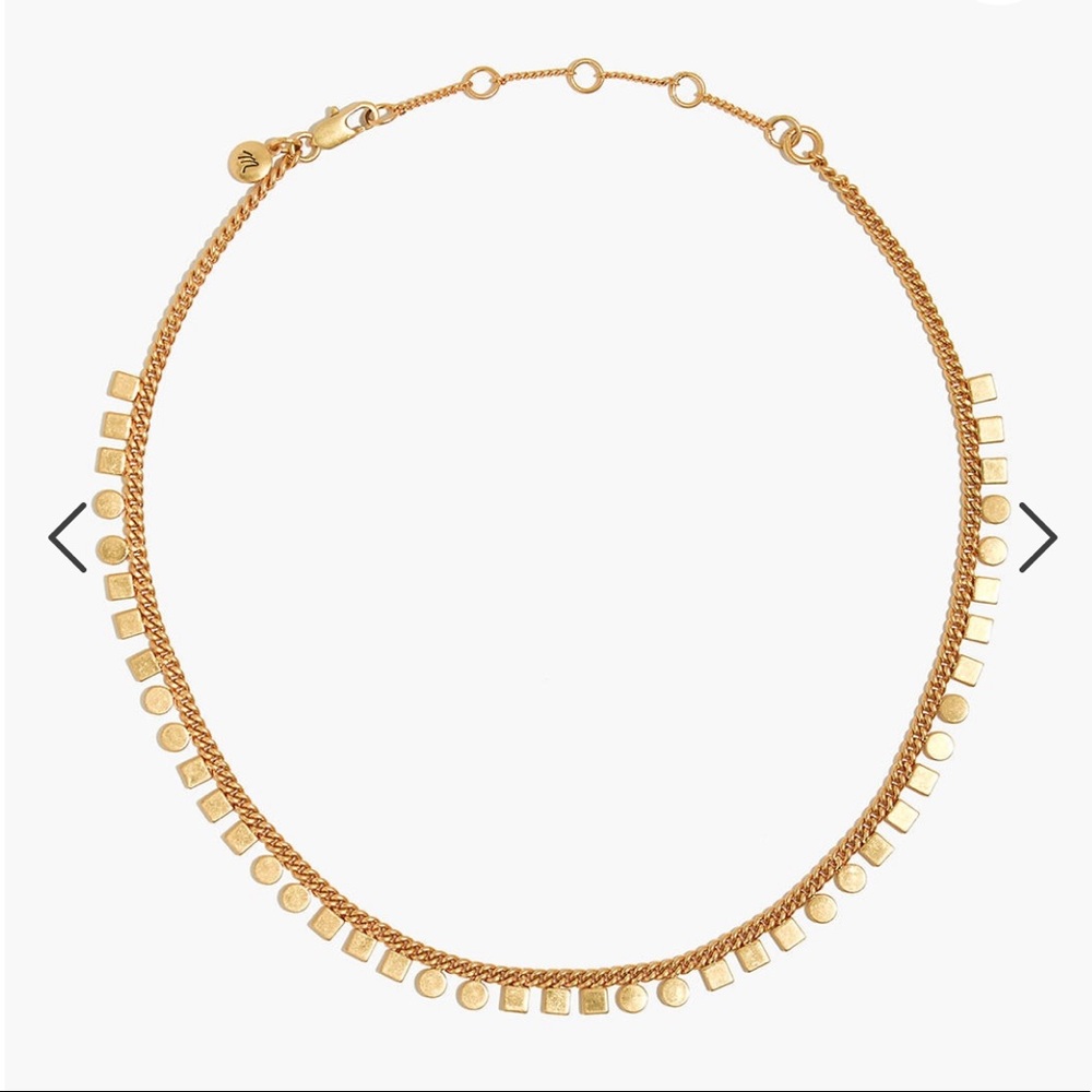 Madewell Mini Geo Choker Necklace